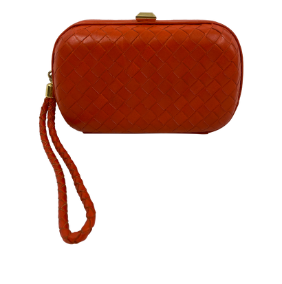 Clutch Vintage Intrecciato, vista frontal